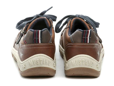 Mustang 15M018100100 cognac pánské nadměrné polobotky