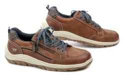 Mustang 15M018100100 cognac pánské polobotky