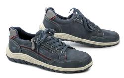 Mustang 15M018100100 navy pánské nadměrné polobotky