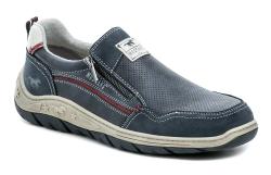 Mustang 15M18100500 modré pánské polobotky