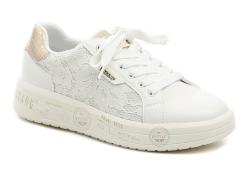 Mustang 26M048200100 bílé dámské polobotky