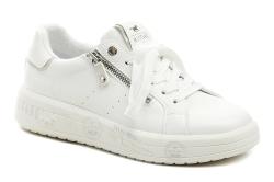 Mustang 26M048200300 bílé dámské polobotky