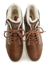 Mustang 4072-604-9 černé pánské nadměrné zimní boty