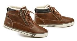 Mustang 4072-604-9 černé pánské nadměrné zimní boty