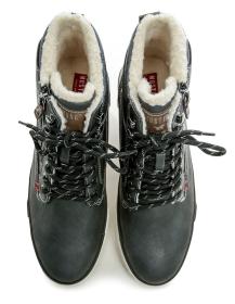 Mustang 4072-604-9 černé pánské zimní boty