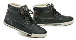 Mustang 4072-604-9 černé pánské zimní boty