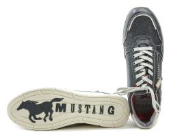Mustang 4138-309-820 navy pánské nadměrné polobotky