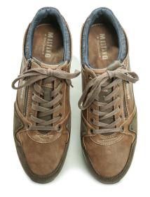 Mustang 4154-304-333 hnedé nadmerné pánske poltopánky