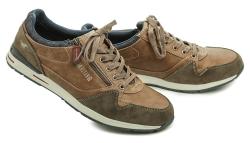 Mustang 4154-304-333 hnedé nadmerné pánske poltopánky