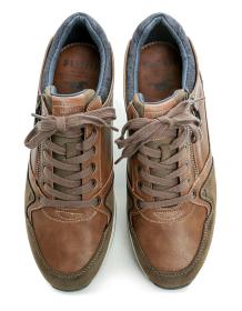 Mustang 4154-313-333 hnědé pánské polobotky