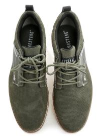 Mustang 4197-303-770 zelené pánské polobotky