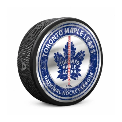 Mustang Fanouškovský puk NHL Center Ice Chrome Puck
