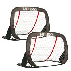 My Hood 302000 Set Pop-Up futbalových bránok 2 ks 120 x 80 x 80 cm