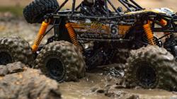 MZ-CLIMB-6WD 1/8 - obří vodotěsný obojživelník - modrý + sleva 200,- na příslušenství