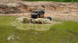 MZ-CLIMB-6WD 1/8 - obří vodotěsný obojživelník - oranžový + sleva 400,- na příslušenství
