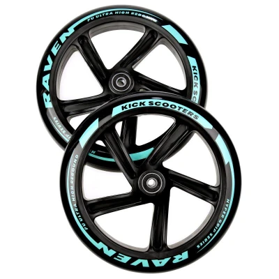 Raven Illusion black/mint 200mm (1 ks) (s ložisky) náhradní kolo Raven Illusion black/mint 200mm (1 ks) (s ložisky) náhradní kolo