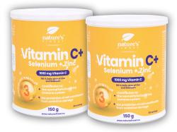 Natures Finest 2x Vitamin C + Selén + Zinok 150g