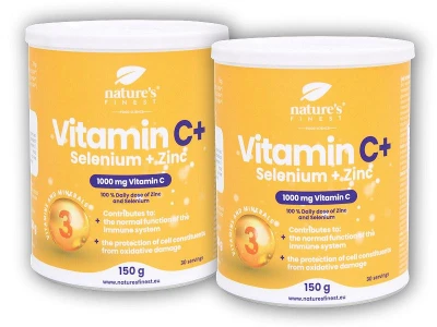 Natures Finest 2x Vitamin C + Selenium + Zinc 150g Natures Finest 2x Vitamin C + Selenium + Zinc 150g