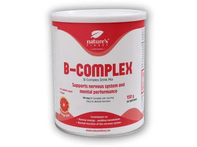 Natures Finest B-Complex 150g pomeranč