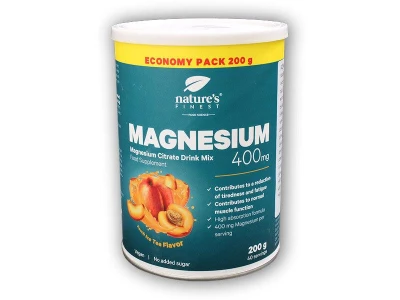 Natures Finest Magnesium drink mix 400mg / serving 200g