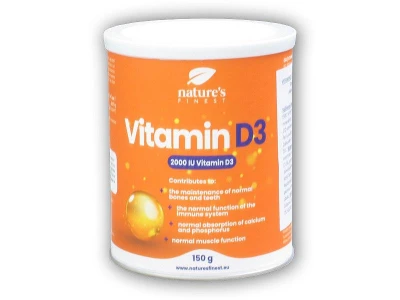 Natures Finest Vitamin D3 2000iu 150g