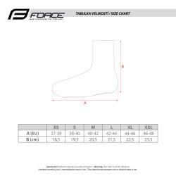 Force PU DRY ROAD čierne návleky na tretry