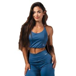 Nebbia Deni x NEBBIA Športový tank top 309 IBA XS - čierna (VÝPREDAJ)