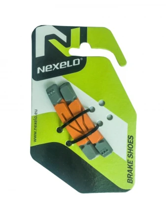 Nexelo 2 Směsi Oranžovošedé botky brzdové náhradní Nexelo 2 Směsi Oranžovošedé botky brzdové náhradní