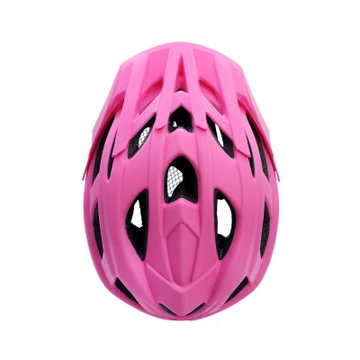 Nexelo Růžová Matná M 53 - 55 cm dětská cyklopřilba