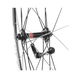 Nexelo Přední Silniční 700C 27mm černé kolo zapletené