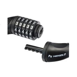 Nexelo řetěz NA Kód 1200mm černý zámek