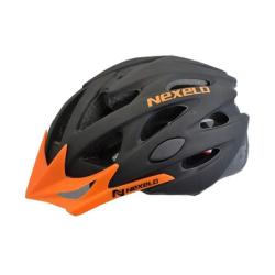 Nexelo Straight černo-oranžová matná cyklistická přilba Nexelo Straight černo-oranžová matná cyklistická přilba