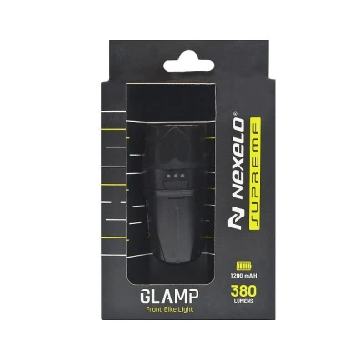 Nexelo Supreme Glamp Přední 380LM 4 Funkce USB světlo