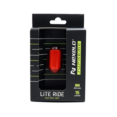 Nexelo Supreme Zadní Lite 15LM 8 Funkcí USB světlo