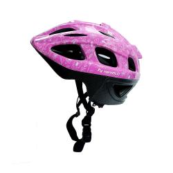 Nexelo VIA Lesk Růžová Květy dětská přilba