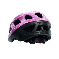 Nexelo VIA Lesk Růžová Květy dětská přilba