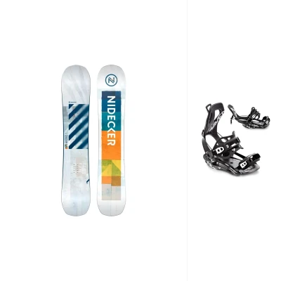 Nidecker Merc 25/26 pánský snowboard + Raven Fastec FT360 black vázání
