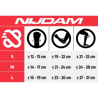 Nijdam Neo Nero chrániče na inline