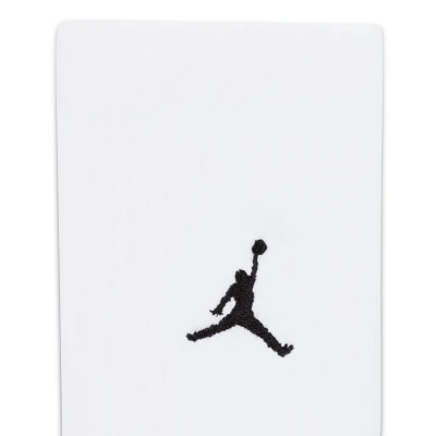 Nike 3 PACK-Jordan Everyday Crew Socks (3 pairs) white/white/white ponožky