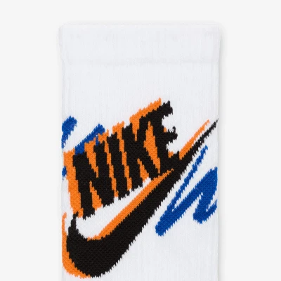 Nike 3 PACK-U NK ED PLS CREW 3PR SPORT 144 WHITE ponožky