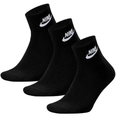 Nike 3 PACK-U NK NSW EVERYDAY ESSENTIAL AN-Black ponožky