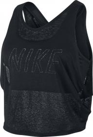 Nike BRTHE TANK PRO INSIDE GRX W (831252-010) čierne športové tričko