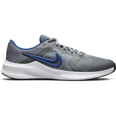Nike Downshifter 11 GS smoke grey/game royal juniorská sportovní obuv