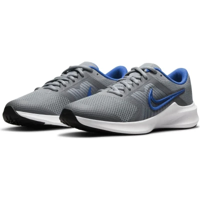 Nike Downshifter 11 GS smoke grey/game royal juniorská sportovní obuv