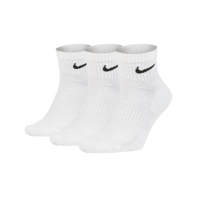 Nike Everyday Cushion Ankle white 3 PACK ponožky