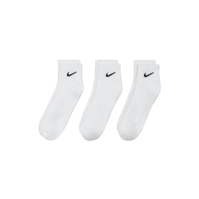 Nike Everyday Cushion Ankle white 3 PACK ponožky