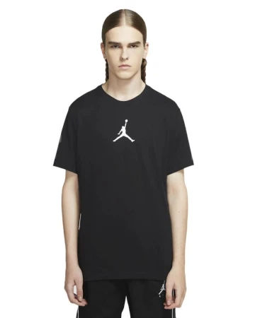 Nike JORDAN M J JUMPMAN DF SS CREW-010-Black 2025 triko Nike JORDAN M J JUMPMAN DF SS CREW-010-Black 2025 triko