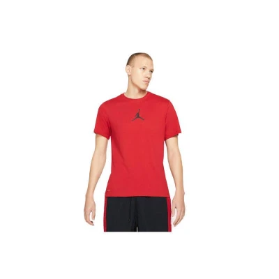 Nike JORDAN M J JUMPMAN DF SS CREW-687-Red 2025 triko Nike JORDAN M J JUMPMAN DF SS CREW-687-Red 2025 triko