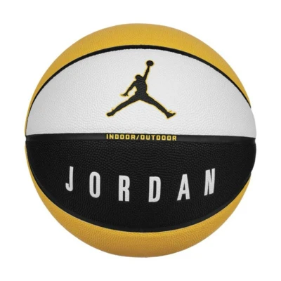 Nike JORDAN ULTIMATE 07 WH/BK/YO/BK basketbalový míč