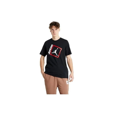Nike M JORDAN JUMPMAN BOX SS CREW-011 BLACK pánské tričko